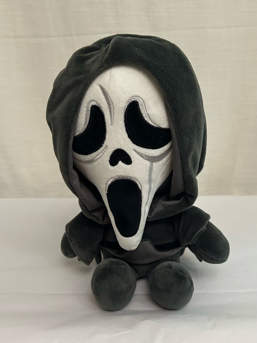 Youtooz Ghostface Dark Gray Scream Mask Plush Toy - Kids Stuffed Animal